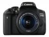 CANON EOS 750D APPAREIL PHOTO NUMERIQUE HD REFLEX 24.2Mpix OBJECTIF EF-S 18-55mm IS STM WI-FI, NFC