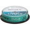 SONY DPR 120 - 10 X DVD+R - 4.7 GO 16X-BOITIER CD- SUPPORT DE STOCKAGE Eco Contribution 10.0 euro inclus