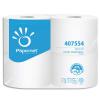 PAPERNET Paquet de 4 rouleaux de Papier toilette 2 plis pure cellulose, 500 formats L55 mtres blanc