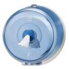 TORK Distributeur Papier toilette en rouleau SmartOne Mini ABS - Dimensions : L22,5 x H22,5 x P18 cm bleu