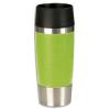 EMSA Mug isotherme Travel Mug 36 cl ouverture  360D chaud 4h froid 8h revtement silicone inox lime