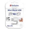 VERBATIM Cl USB 3.0 Store'n'Go Mini Metal 16Go 49839 + redevance