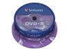 SPINDLE DE 25 DVD+R 4.7 Go VERBATIM