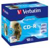10 x CD-R VERBATIM 700mo 80min 52x REDEVANCE DE 3.53 euro INCLUSE