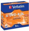PACK DE 5 DVD-R 8.5Go VERBATIM DOUBLE COUCHE DVD-R DL