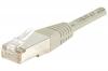 Cordon RJ45 CAT 5e F/UTP gris - 7,5 m