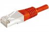 DEXLAN Cordon RJ45 CAT 6A F/UTP rouge - 2 m