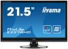 ECRAN IIYAMA PROLITE E2278HD-1 LED 21.5 1920X1080 FULL HD 5MS DVI-D VGA NOIR Eco Contribution 0.84 euro inclus