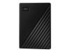 WD MY PASSPORT WDBYVG0010BBK DD 1TO EXTERNE PORTABLE USB 3.2 GEN1 AES 256BITS NOIR